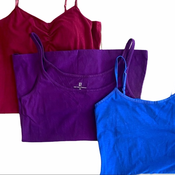 Tops - 3 pc Tank Lot Small NWOT